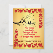 Valentine Birds Card