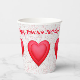 Valentine Birthday Finare Red Hearts