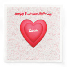 Valentine Birthday Finare Red Hearts