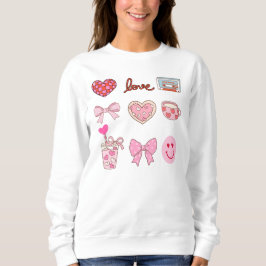 Valentine Bow Heart Coffee T Shirt