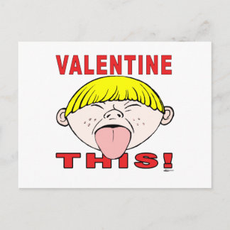 Valentine! Boy Helg Vykort