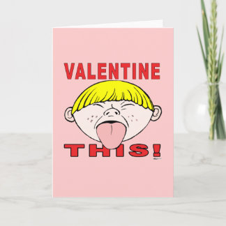 Valentine! Boy Helgkort
