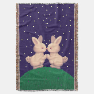 Valentine Bunnies Filt