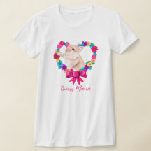 Valentine Bunny Mamma T-Shirt