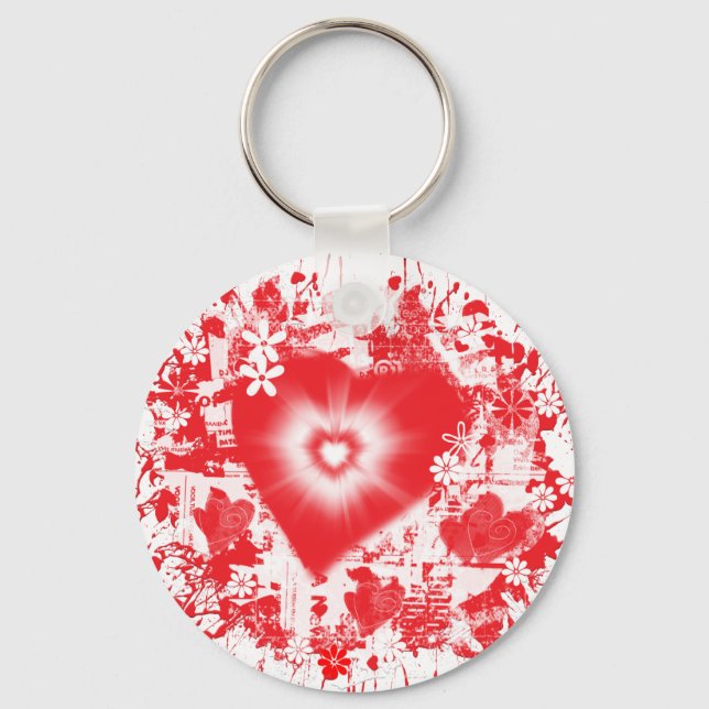 Valentine Burst Nyckelring (Framsida)
