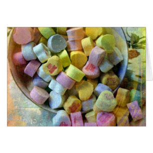 Valentine Candy Hälsningskort