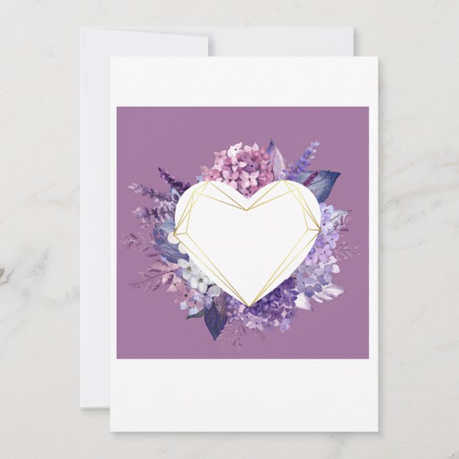 Valentine Card Inbjudningar (Framsida)