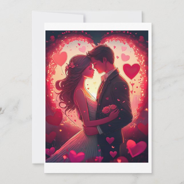 Valentine Card Julkort (Framsida)