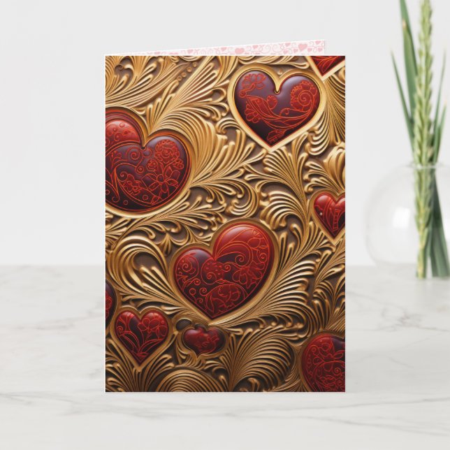 Valentine Card Make Wife Boykompis Girlkompis Inbjudan (Framsida)