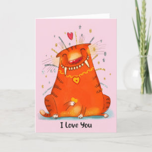 Valentine Card till Mamma från Cat Tack Kort