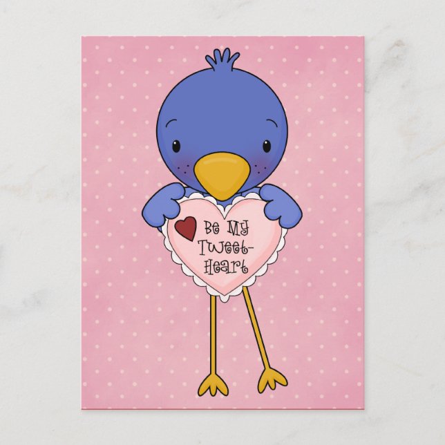 Valentine Cards för barn Helg Vykort (Framsida)