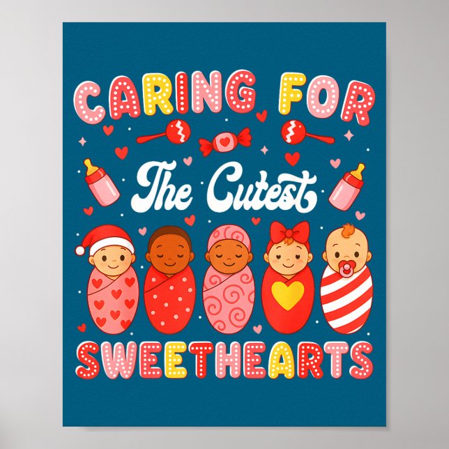 Valentine Caring For The Cutest Sweethearts Nicu N Poster (Framsidan)