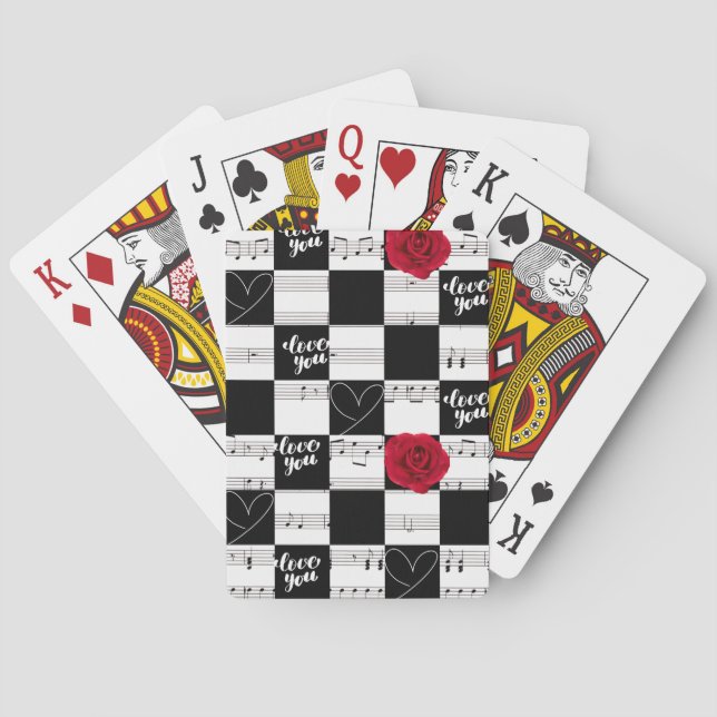 Valentine Casinokort (Baksidan)