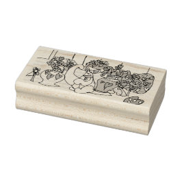 Valentine Cats Spelar Stämpel