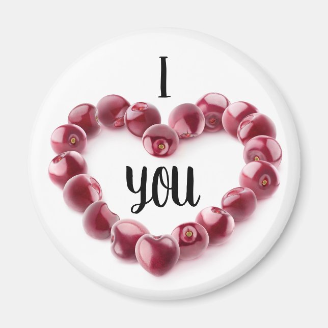 Valentine Cherries Magnet (Framsidan)