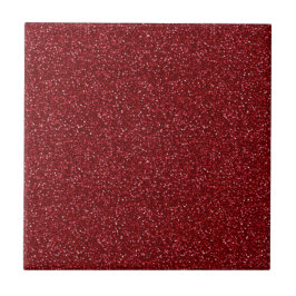 Valentine Classic Trendy Red Glitter Kakelplatta