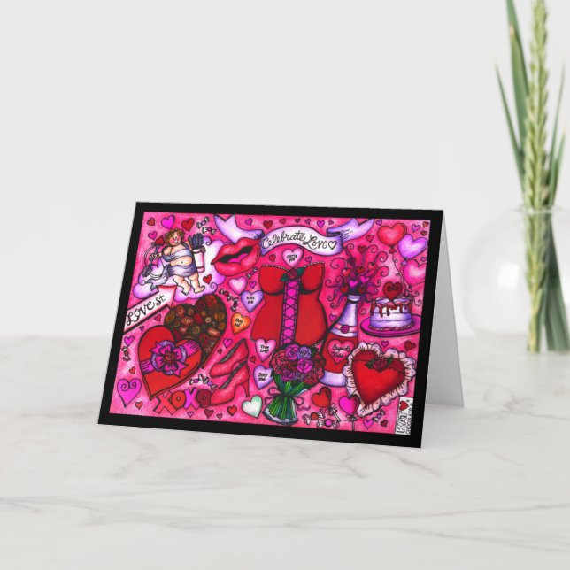 Valentine Collection #2-kort Kort (Framsida)