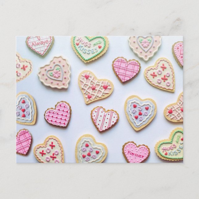 Valentine Cookies | vykort (Framsida)
