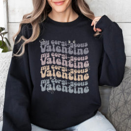 Valentine Corgi Mamma Retro Anpassade T Shirt