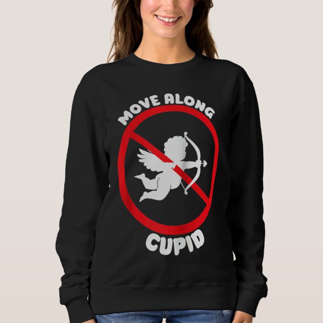 Valentine Cupid Anti Valentines Day  Anti Valentin T Shirt (Framsida)