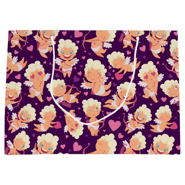 Valentine Cupid Kärlek Gift Bag (Framsidan)