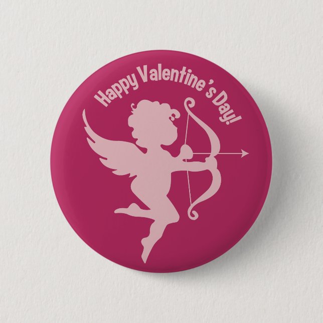 Valentine Cupid-knappar Knapp (Framsida)