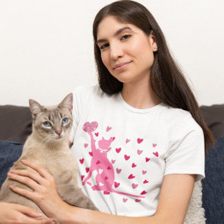 Valentine Cute Cat T Shirt