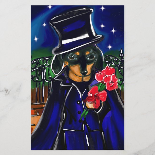 VALENTINE DACHSHUND (Framsida)