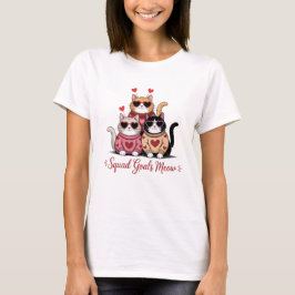 Valentine Dag Kattälskare T Shirt