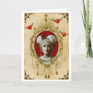 Valentine _ Dam Treacle, Duchess of Marmalade Helgkort