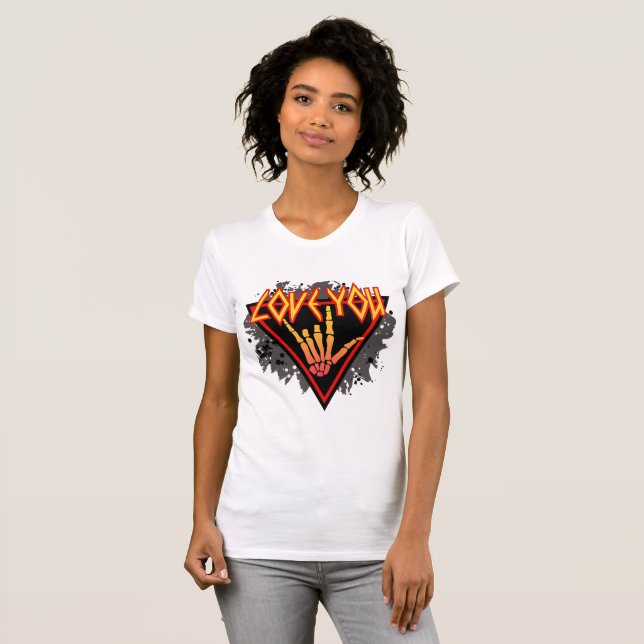 Valentine day´s Love romantic holiday heart romans T Shirt (Hel framsida)