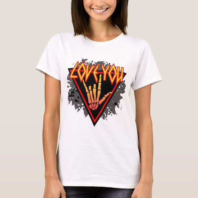 Valentine day´s Love romantic holiday heart romans T Shirt (Framsida)