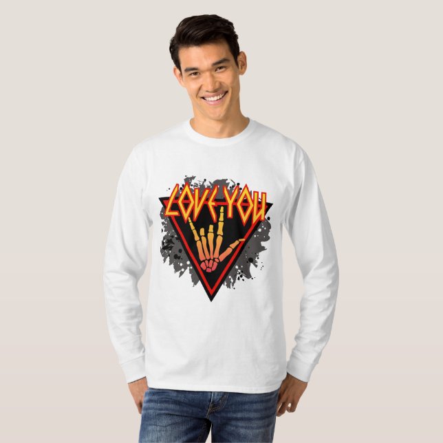 Valentine day´s Love romantic holiday heart romans T Shirt (Hel framsida)