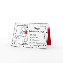 Valentine Dinosaur Kärlek