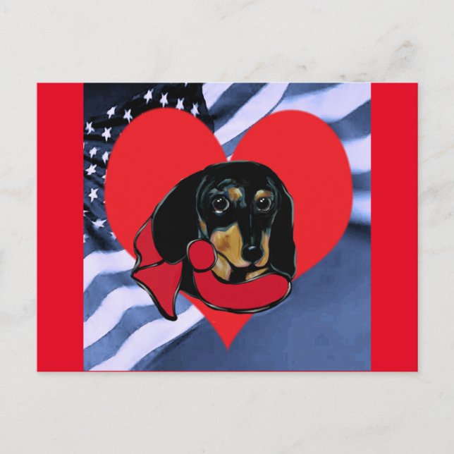 VALENTINE DOXIE HELG VYKORT (Framsida)