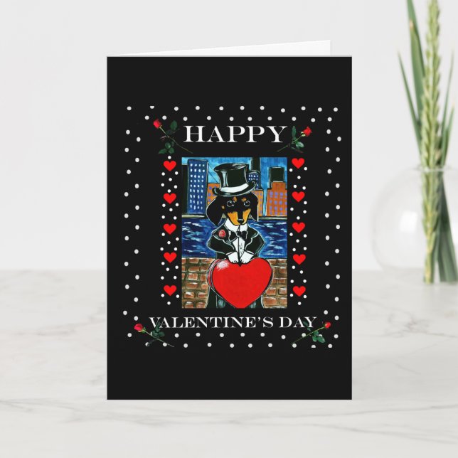 Valentine Doxie Helgkort (Framsida)