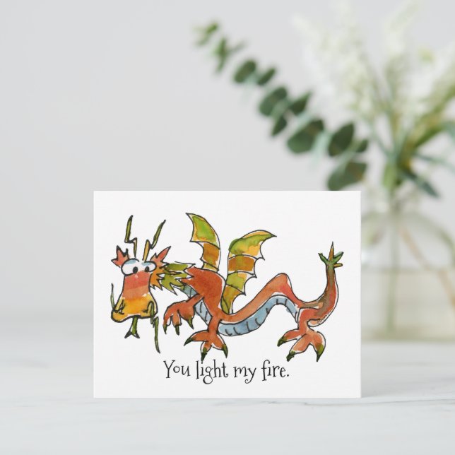 Valentine Dragon-You Light My Fire (Stående Fram)