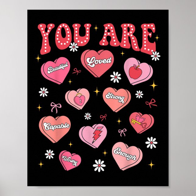 Valentine, du är trött på Candy Heart. Poster (Framsidan)