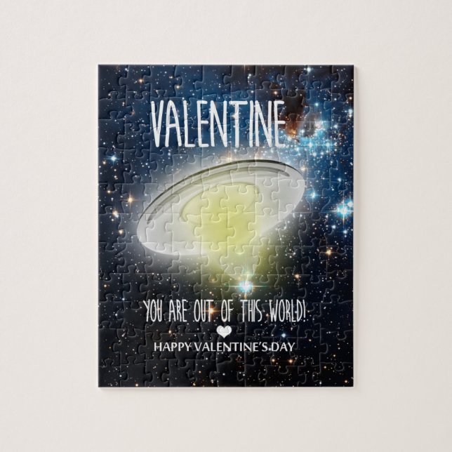 Valentine, du är ute ur världen! pussel (Vertikal)