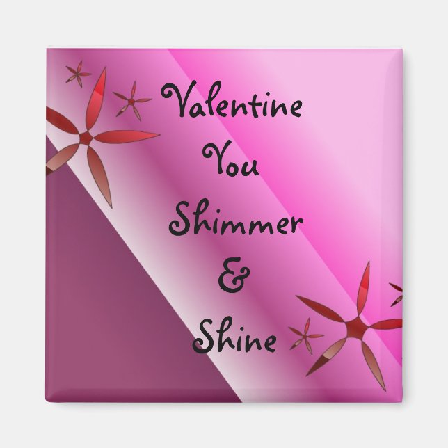 Valentine du Shimmer och Shine Magnet (Framsidan)