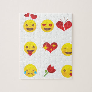 Valentine Emojis Pussel