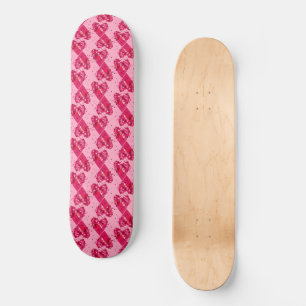 Valentine Falling Kärlek Sweethearts Mini Skateboard Bräda 18,5 Cm