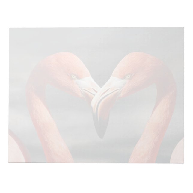 Valentine Flamingo Anteckningsblock (Framsida)
