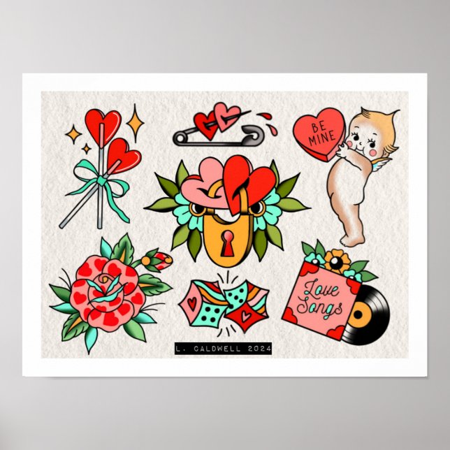 Valentine Flash Poster (Framsidan)