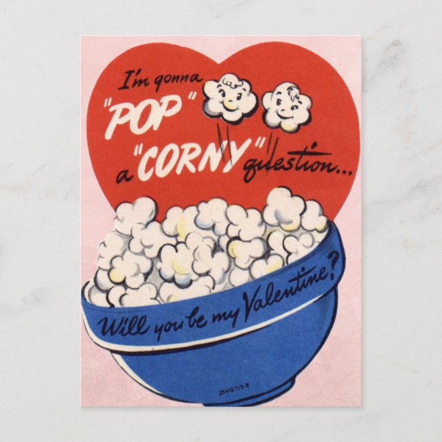 Valentine för barn helg vykort (Framsida)