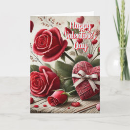 Valentine for Mamma Ro och Hearts Greeting Card Kort