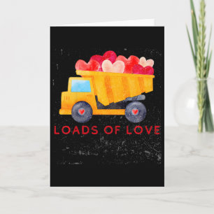 Valentine för pojkar, dumper Valentine Kort
