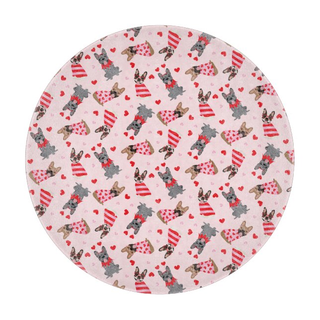 Valentine Fransk Bulldog (Framsidan)