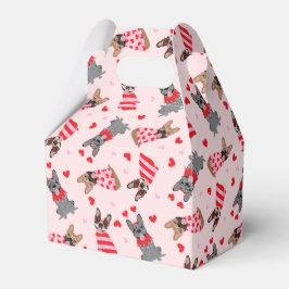 Valentine Fransk Bulldog Presentaskar