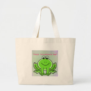 Valentine Frog Jumbo Tygkasse